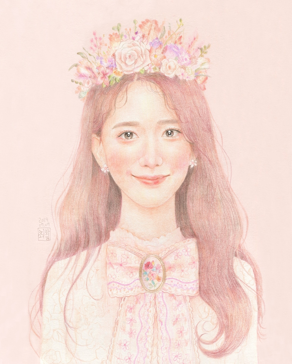 色鉛筆で暖かくて繊細な人物画を描きます 結婚式、誕生日、など、特別な日にプレゼントしたい方へ イメージ2