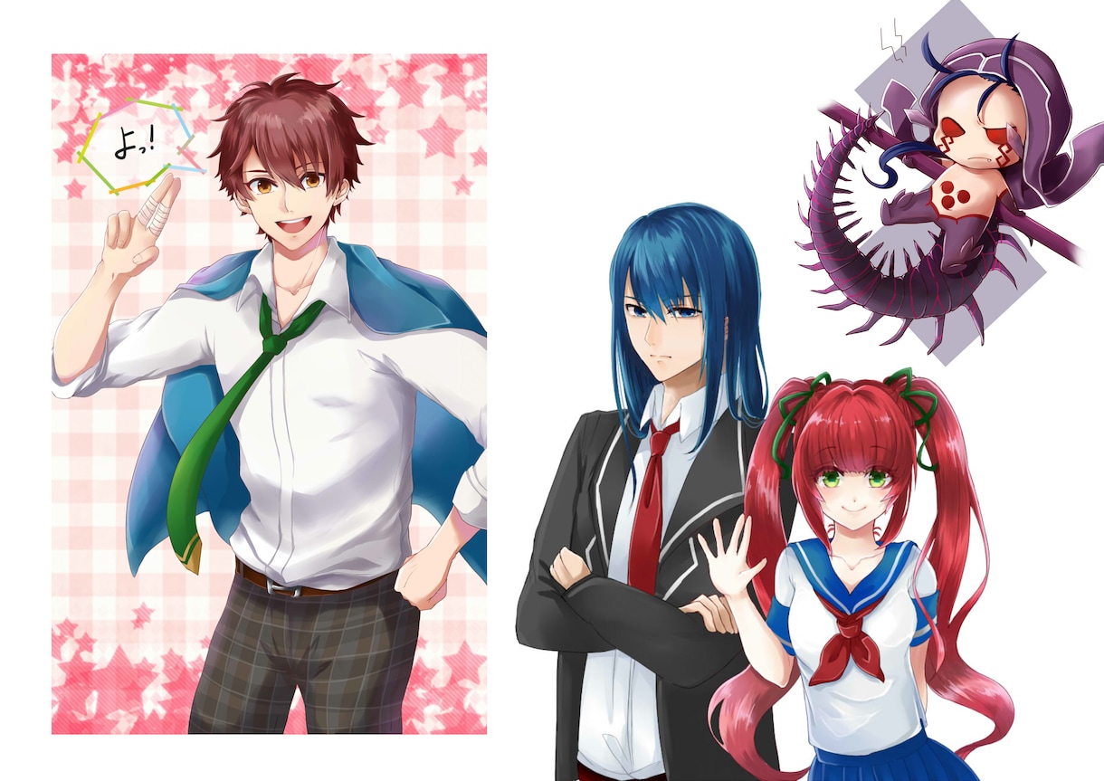 あなただけのオンリーワン描きます あなたの世界観変えます！ＳＤ得意です イメージ6