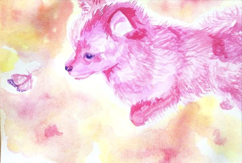 ご自身で飼われているペットの似顔絵を描きます 元気の出る色合いで、ペットの似顔絵を描かせていただきます！ イメージ1
