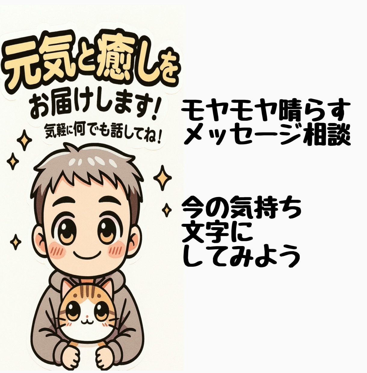 DMで届ける前向きアドバイスをします あなたのペースで気持ちの整理。5往復でもしっかり寄り添います イメージ2