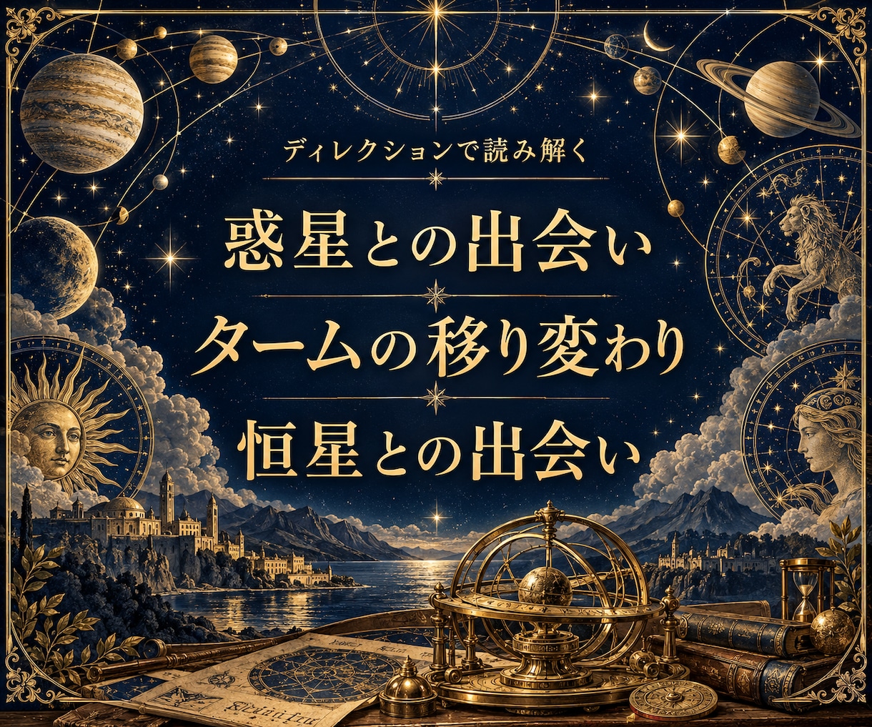 古典占星術で人生の節目を読みます 過去の歩みを振り返り、これからの人生の流れを知る イメージ3