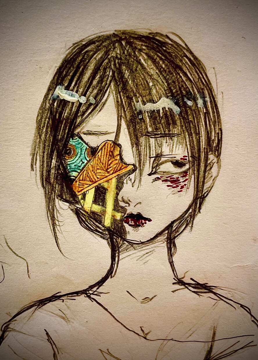 アナログのイラストを描きます 個性的で色鮮やかなイラストが好きな人へ！ イメージ2