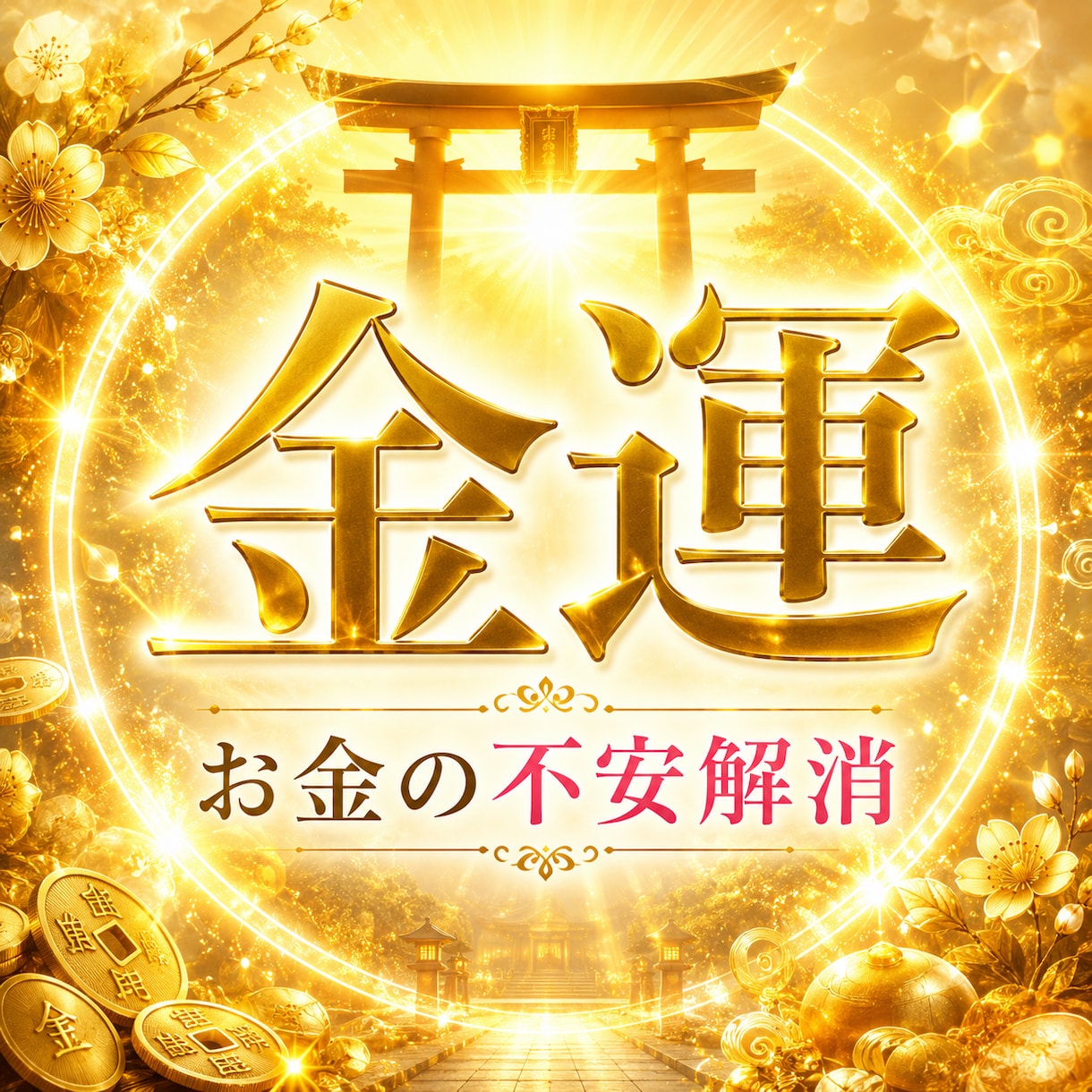 金運｜お金の不安とこれからの流れを見透します 収入・使い方・金運の流れを丁寧に読み解きます イメージ1