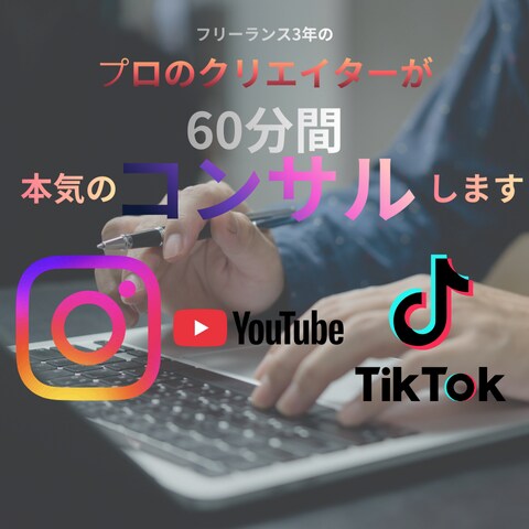 プロのクリエイターが60分間本気コンサル致します ✅再生数がイマイチつかない・次の投稿のアイディアが欲しいなど イメージ2