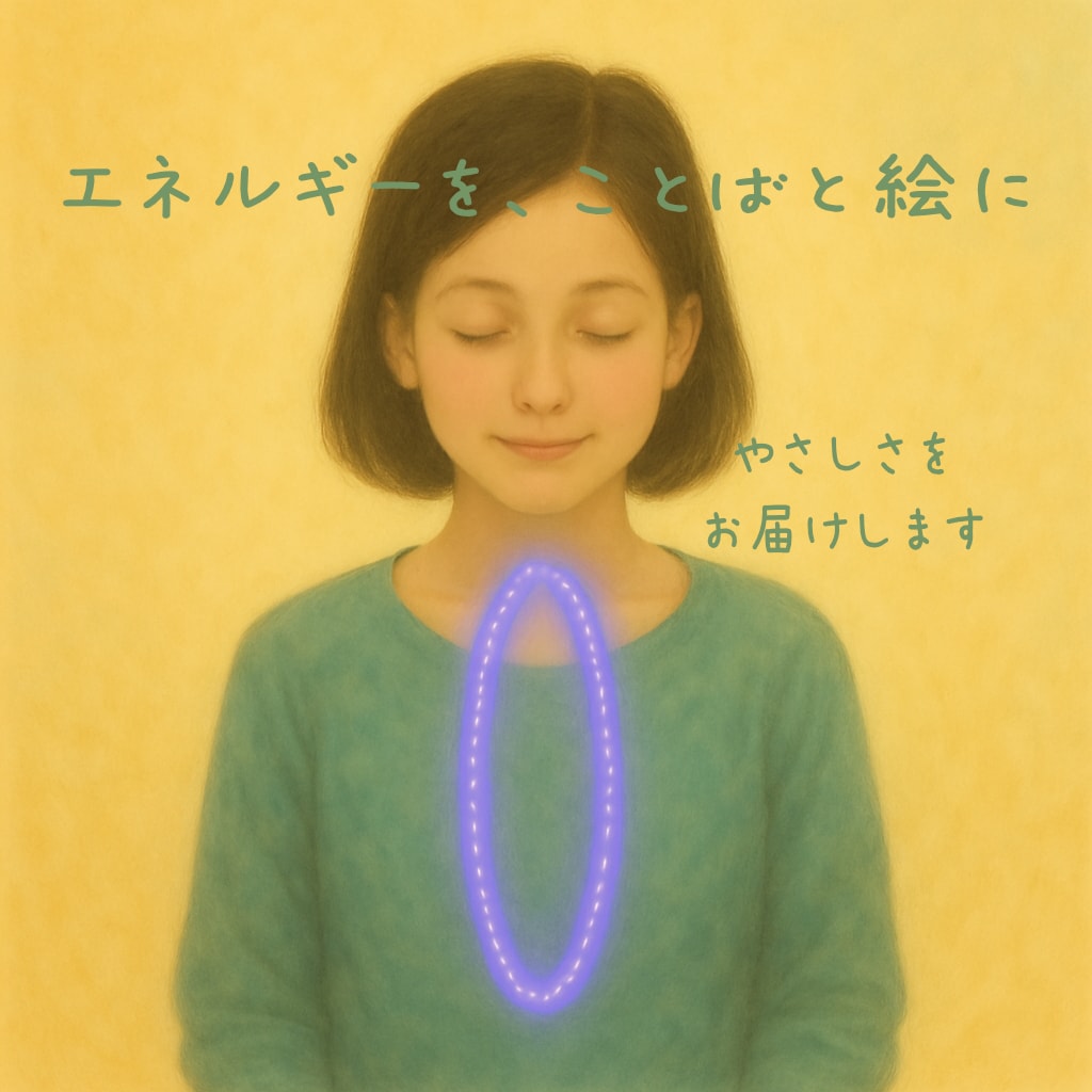 今のあなたへ　やさしい絵とことば届けます エネルギーを感じて、やさしい絵と言葉に イメージ1