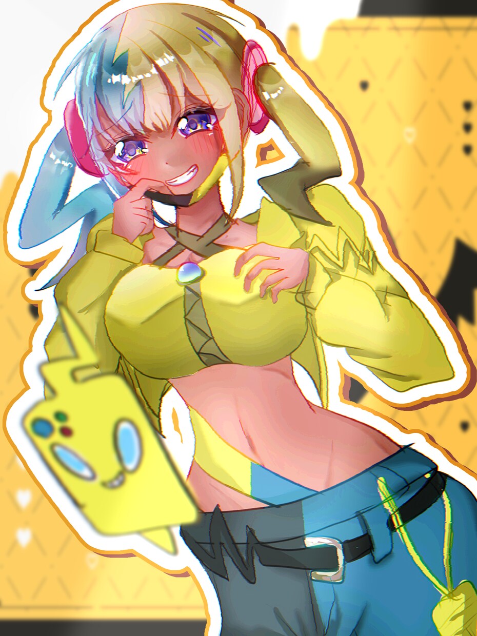 商用利用可能なイラストを作品します 明るく可愛らしいイラストを作成可能！気分で背景も有！ イメージ4