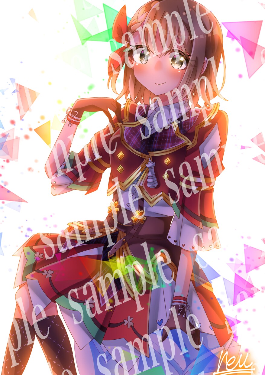 可愛い女の子や男の子の絵を描きます 色鮮やかで可愛いイラストを求める人へ！ イメージ3