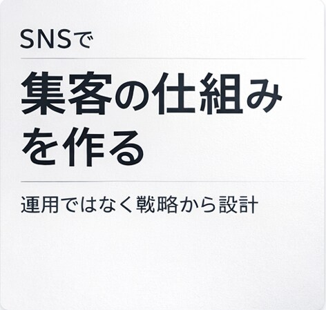 SNS運用戦略コンサルします 集客・売上につながるSNS運用を設計します！ イメージ1