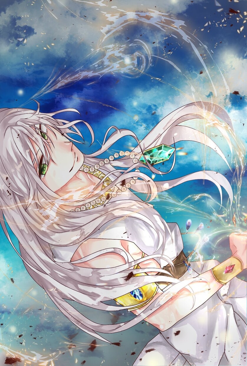 キラキラのお絵描きで注目させます 高彩度中明度の絵で歌ってみたや同人誌の表紙で注目度UP イメージ2