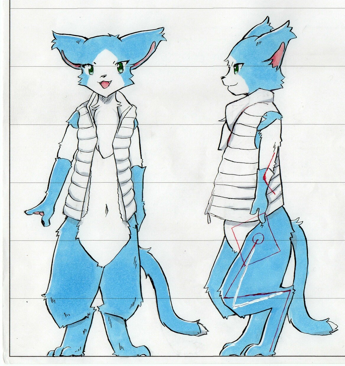 デジタルケモノイラスト描きます 少年漫画風のイラストが得意です。 イメージ8