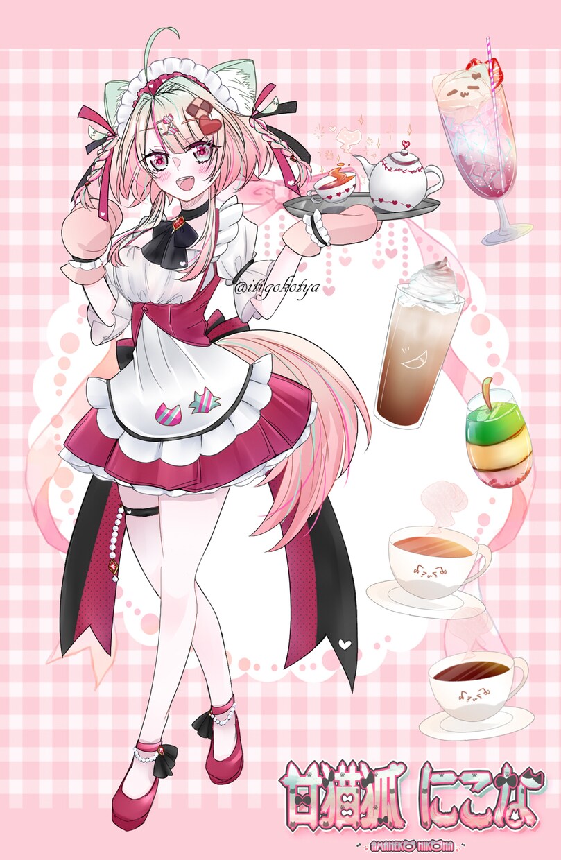 アイコン、立ち絵、SD、１枚絵等制作いたします セルフ受肉のVtuberとして実際に活動中！ イメージ2