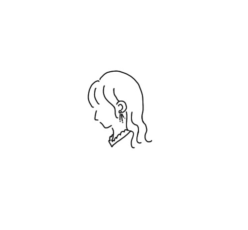 横顔のシンプルイラスト描きます InstagramやTwitterのアイコンにおすすめ！ イメージ3
