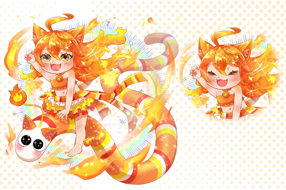 ミニキャラ(SDキャラ)描きます ちまっとした可愛いデフォルメキャラが目を引きます！ イメージ9