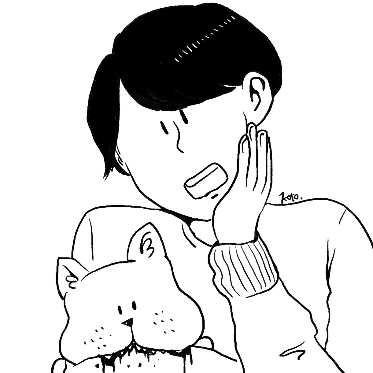 POPで可愛いイラストを提供します 記念日プレゼント等にも、幅広く対応可！ イメージ6