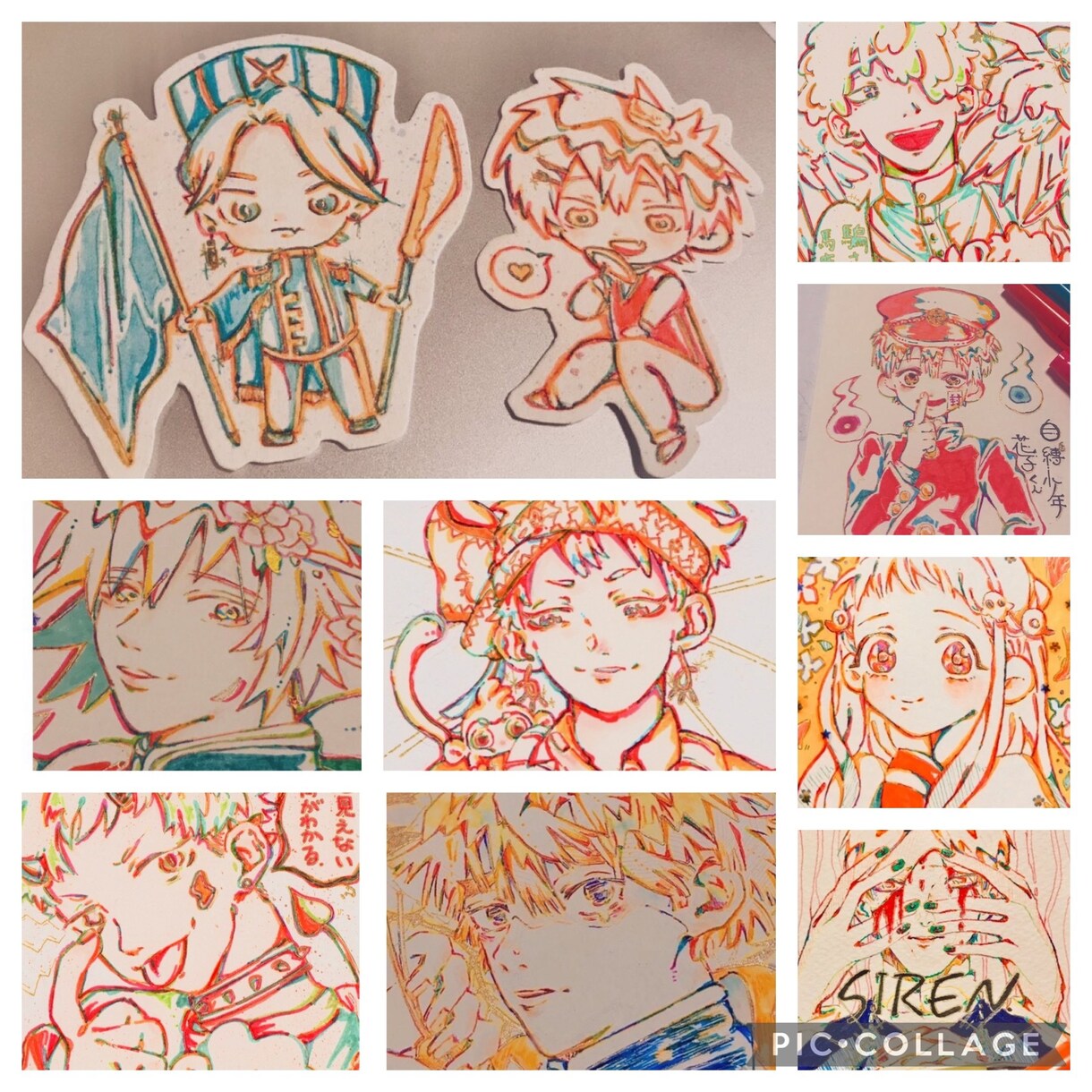 プレイカラーアナログイラスト描きます カラフルに仕上げます！プレゼントなどにいかがですか？ イメージ10