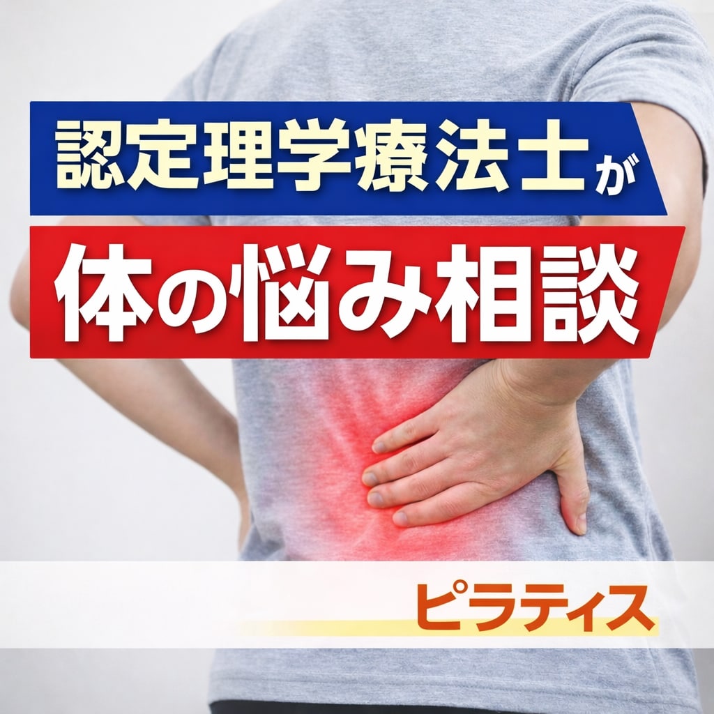 認定理学療法士とピラティス相談乗ります 認定理学療法士とピラティスインストラクター イメージ1