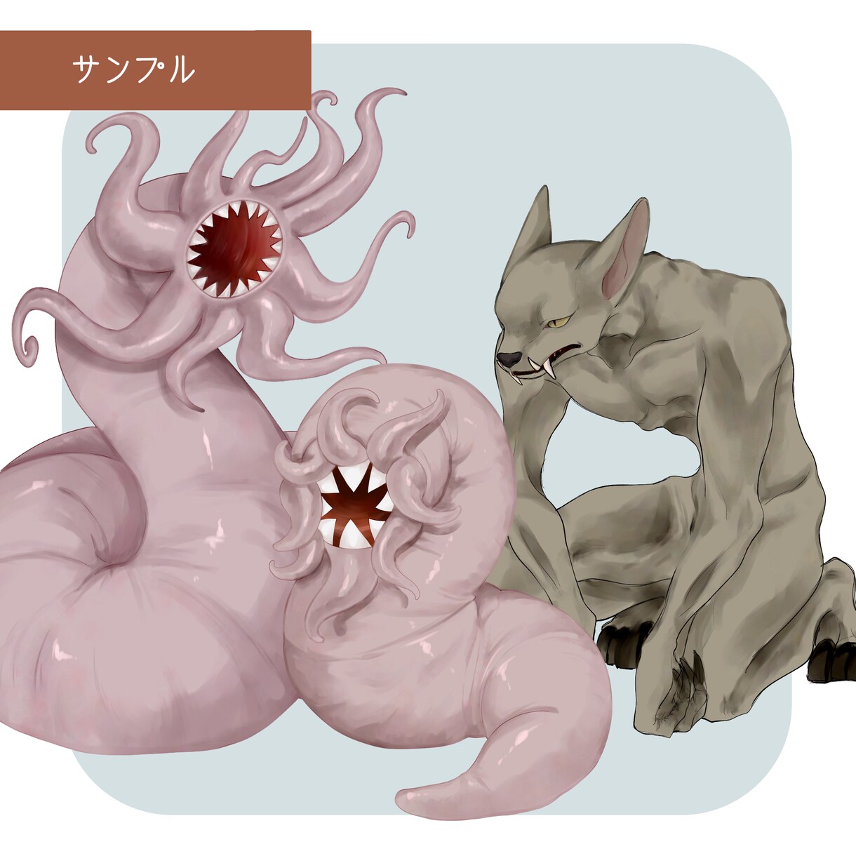 人外デザイン大歓迎！あなたの立ち絵を制作します スポニチ×東方コミケコラボ担当イラストレーターが制作します！ イメージ6