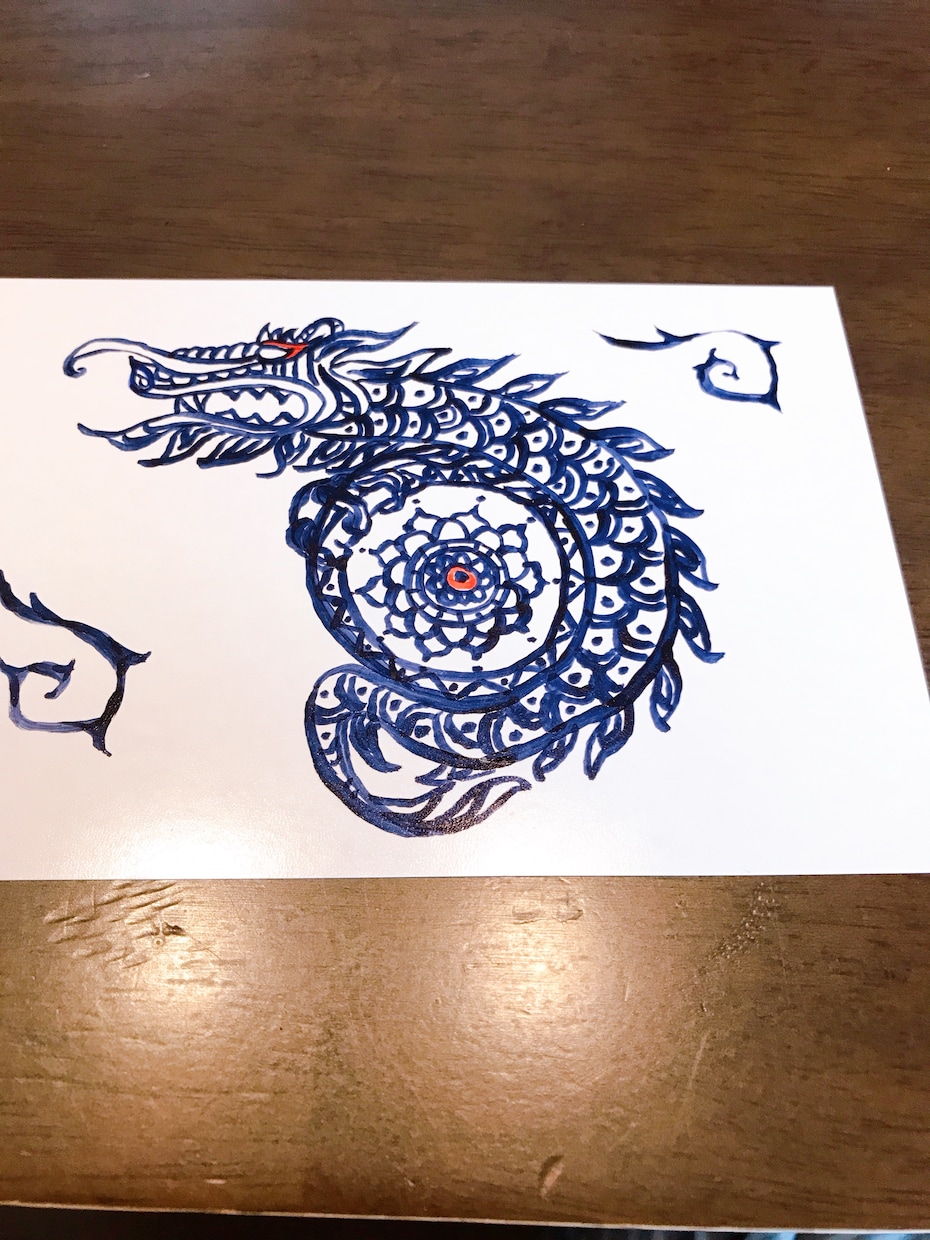 ボディメイクでオシャレメヘンディアート描きます メヘンディアートでポイントボディメイクしましょ！ イメージ2