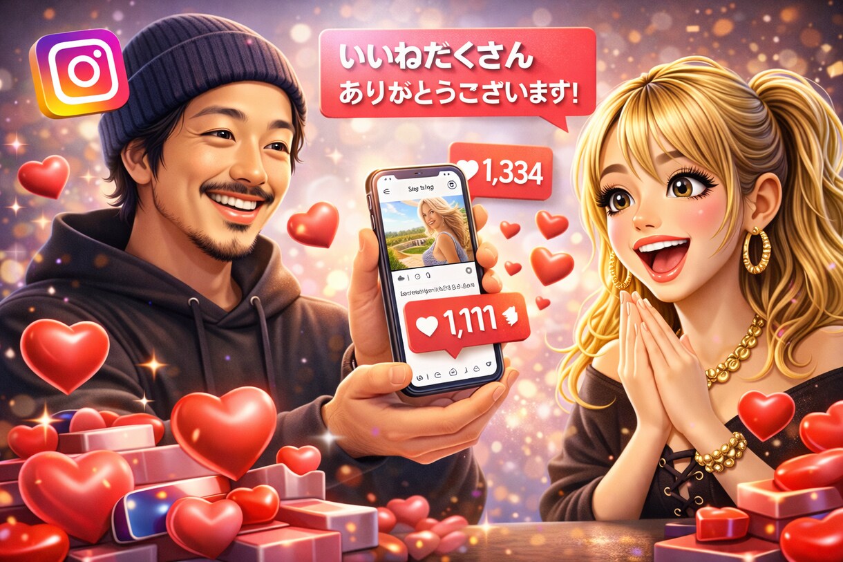Instagramのいいね運用を代行いたします ターゲットユーザーへのいいね！ イメージ3