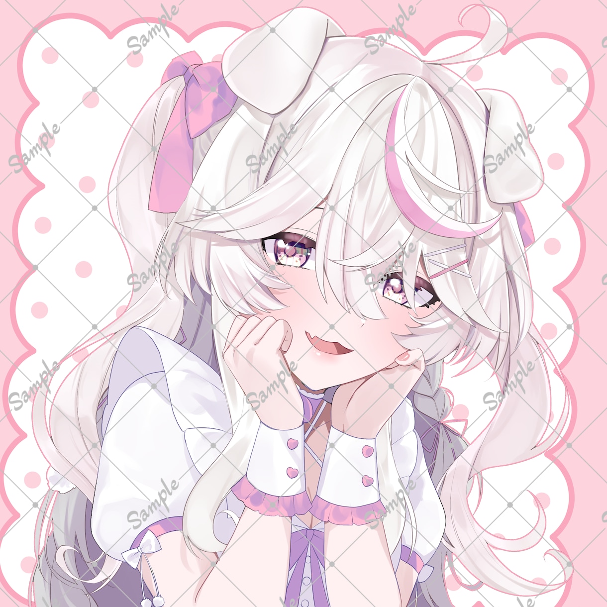 アイコン・イラスト（一枚絵/立ち絵など）描きます 納得いくまで修正OKです！気軽にご相談ください！ イメージ9