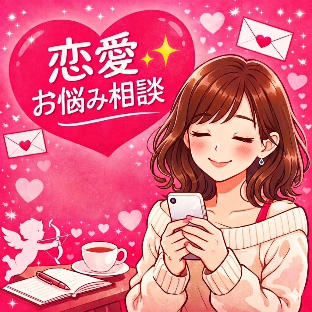 恋愛コラムニストが恋愛＆夫婦問題に文章で回答します ～「あなたが幸せになるヒント」を一緒に考えます～ イメージ1