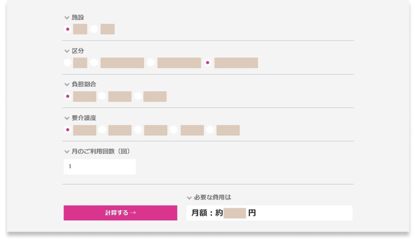 WordPressに計算フォームを追加します オンラインで自社の商品やサービスの価格の概算を表示します。 イメージ2