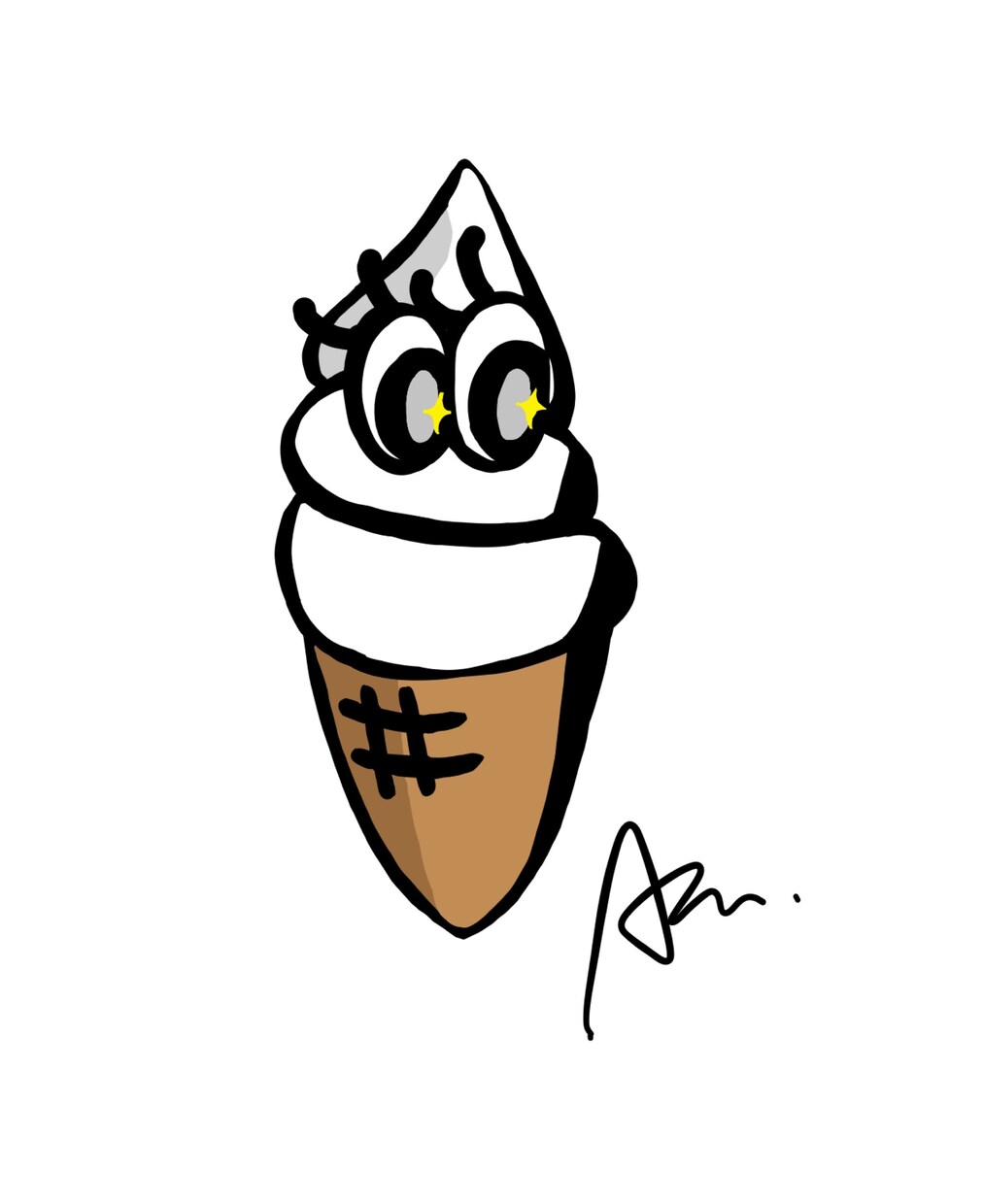 ポップなイラストを描かせて頂いております 日常を斜め上ぐらいから見た絵を描いてます。デザイナーの卵です イメージ2