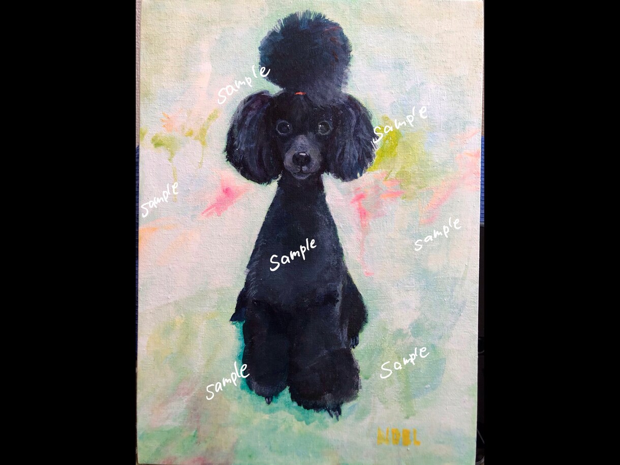 ペットの絵を描きます 愛犬の絵を部屋に飾りませんか？ ギフトにもオススメです イメージ6