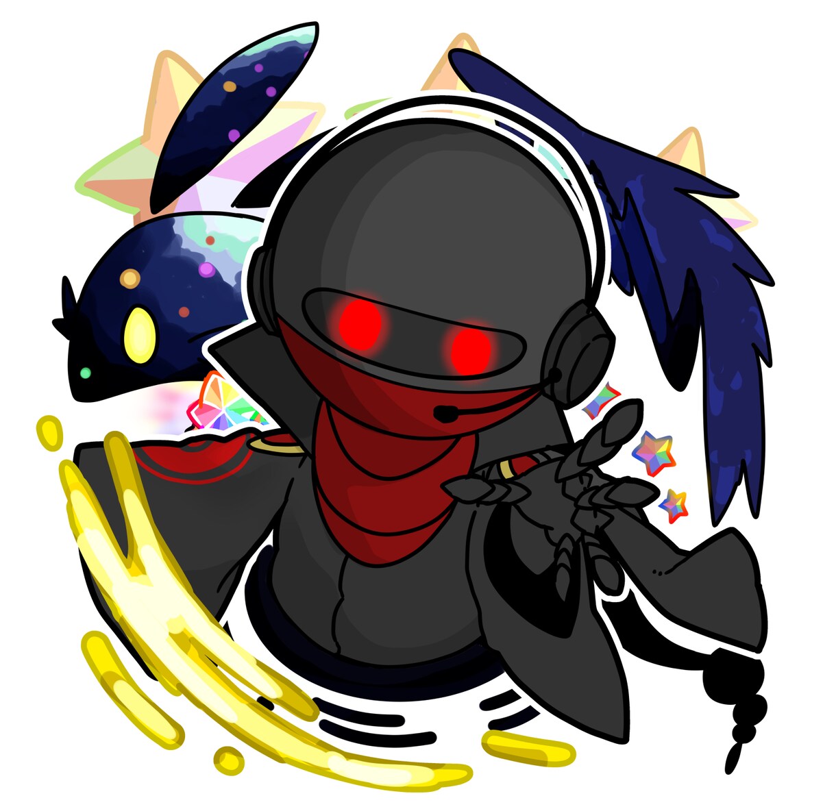 ゲーム風、SNS用アイコン、一枚絵など描きます 可愛いイラストからカッコいいイラスト、幅広く描きます！ イメージ6