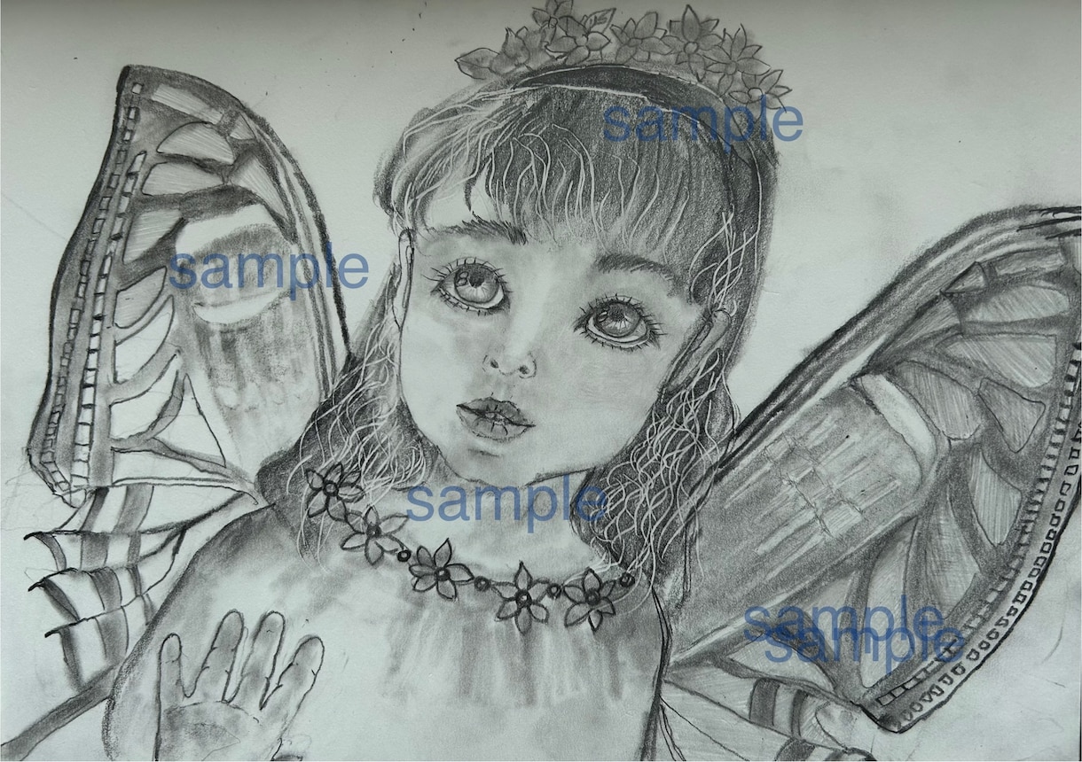 原画が好きな方、描いて欲しい神様アート描きます 原画　発送無料　神様アート　心を込めて描きます。 イメージ2