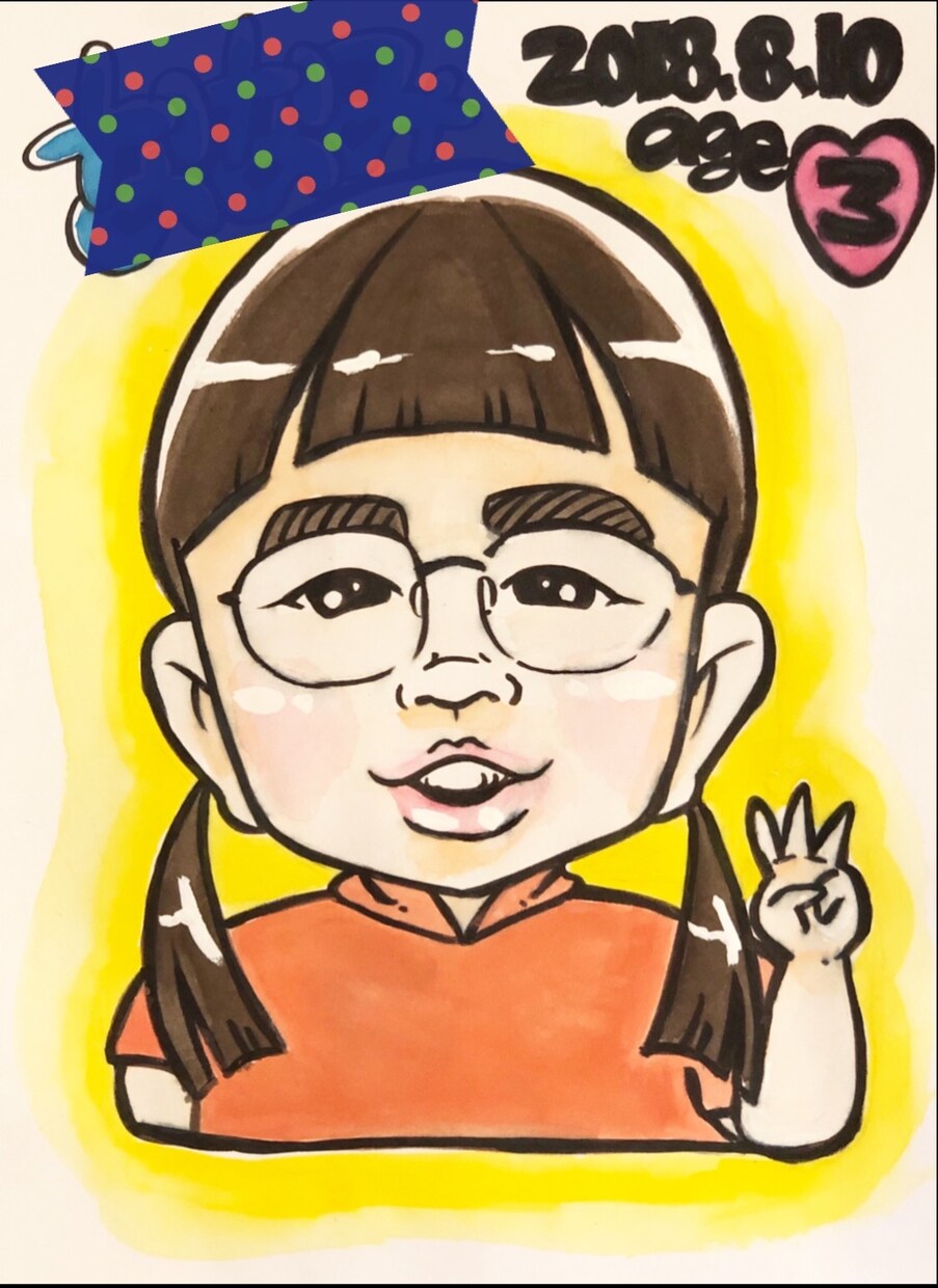 似顔絵描きます 安く似顔絵を描きます！誕生日や記念日に。 イメージ2