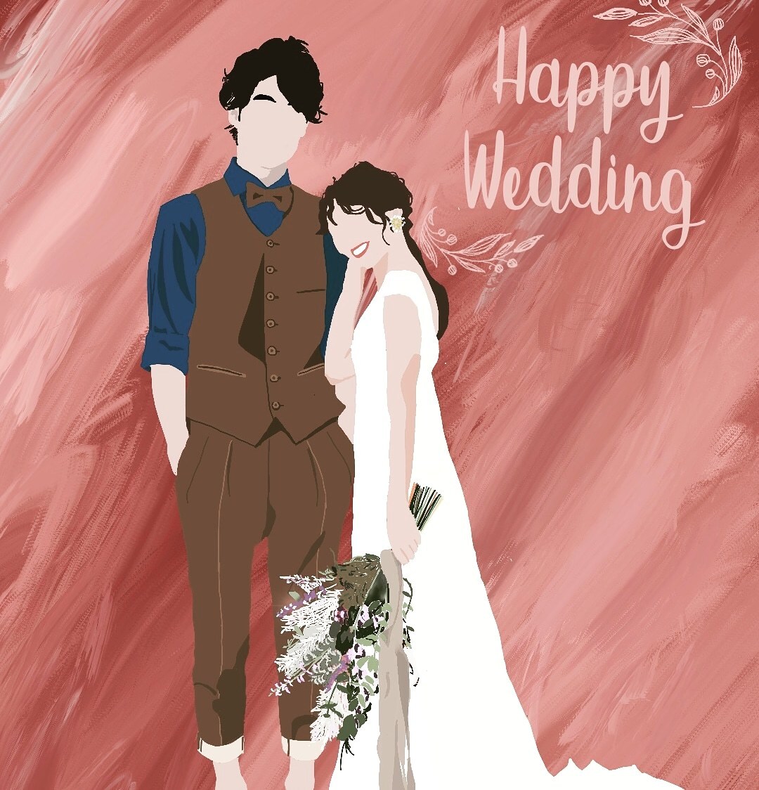 素敵なカップルイラスト書きます これまで多くの友達を書いてきました！お洒落に仕上げます。 イメージ4