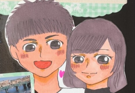 お祝いプレゼント作ります 似顔絵や画用紙を使ったアルバム作りが得意です イメージ2