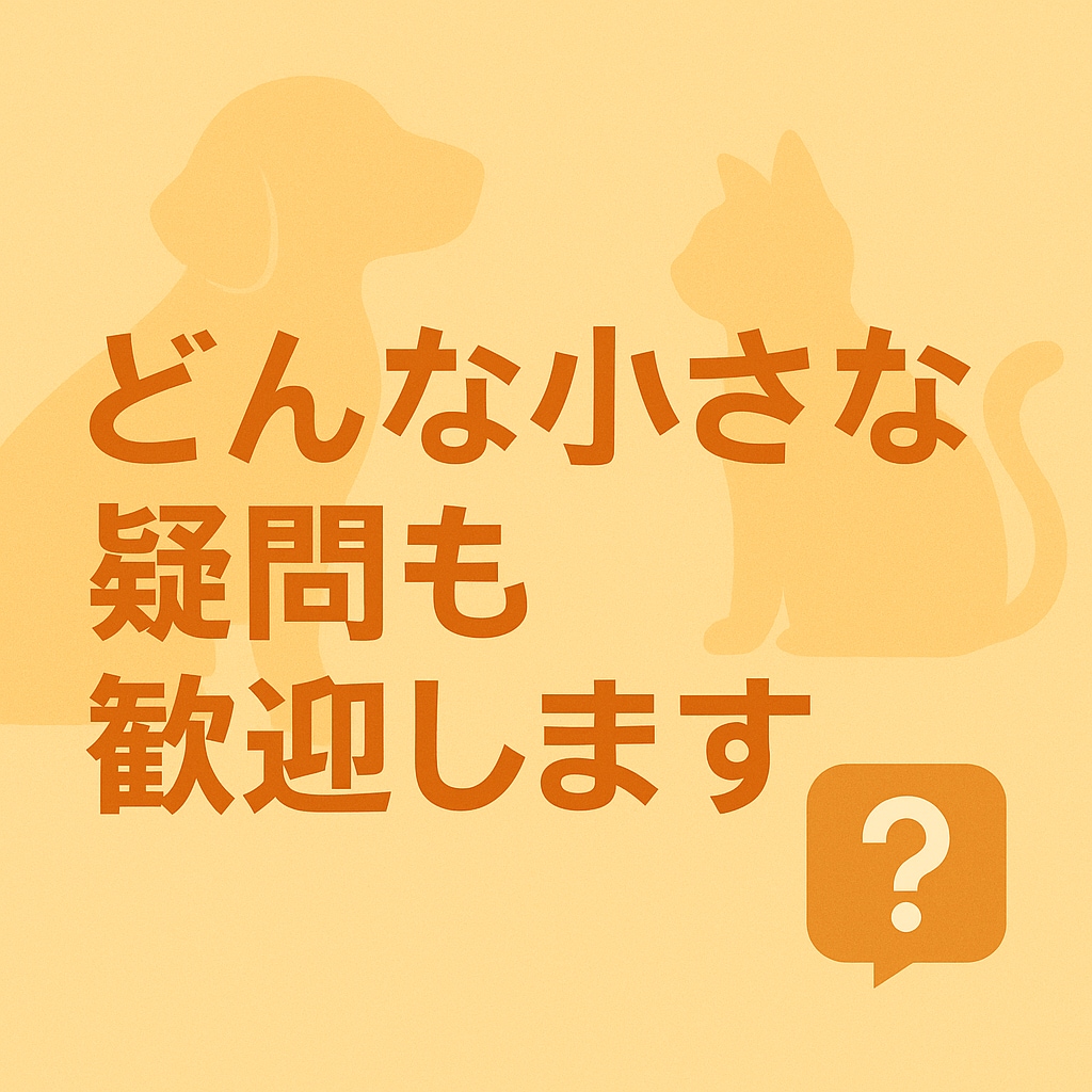 高齢ペットの介護や生活の悩みを一緒に考えます 日常ケアや生活改善の工夫を提案します イメージ6