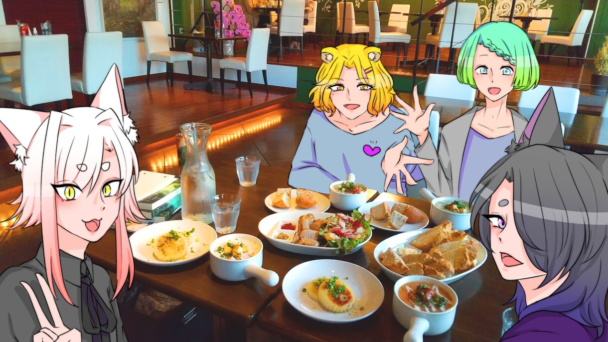 キラキラ＆彩度高め☆イラスト制作します ビビットカラー×かわいい♡強めのイラストで目立っちゃおう♡ イメージ10