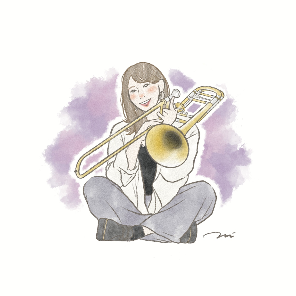 あたたかみあるアイコンお描きします SNSやブログのアイコン、挿絵にも♪ イメージ5