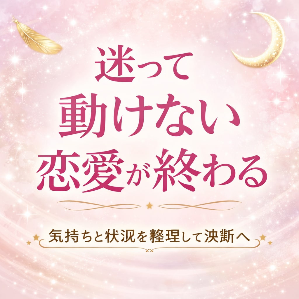 連絡が来ない恋愛の迷いを整理して答えを出します 待つか動くか、迷っている恋愛に答えを出します イメージ2