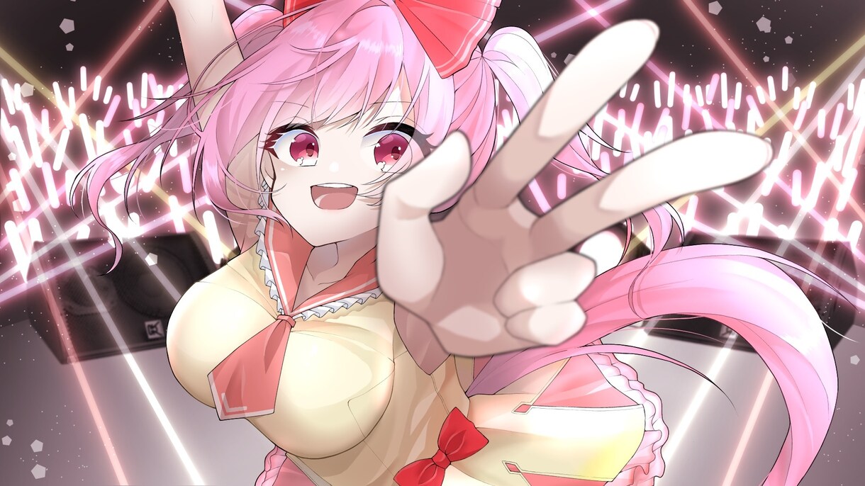 歌ってみたのサムネ作成承ります 本家と同じ構図可能、完全オリジナルも可 イメージ6