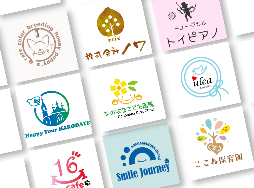 実績1000件☆シンプル可愛いロゴ制作します 起業応援｜記憶に残る温かいロゴ制作☆コンペ実績多数 イメージ8