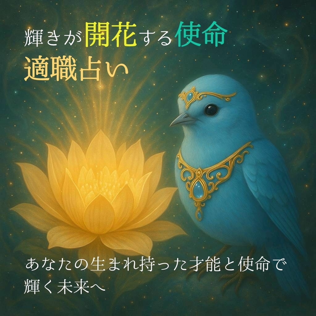 あなたが輝く使命と天職適職を光の音色で導きます ◆生まれ持った才能と使命を開花させ、輝く未来へ繋ぐ占い イメージ1