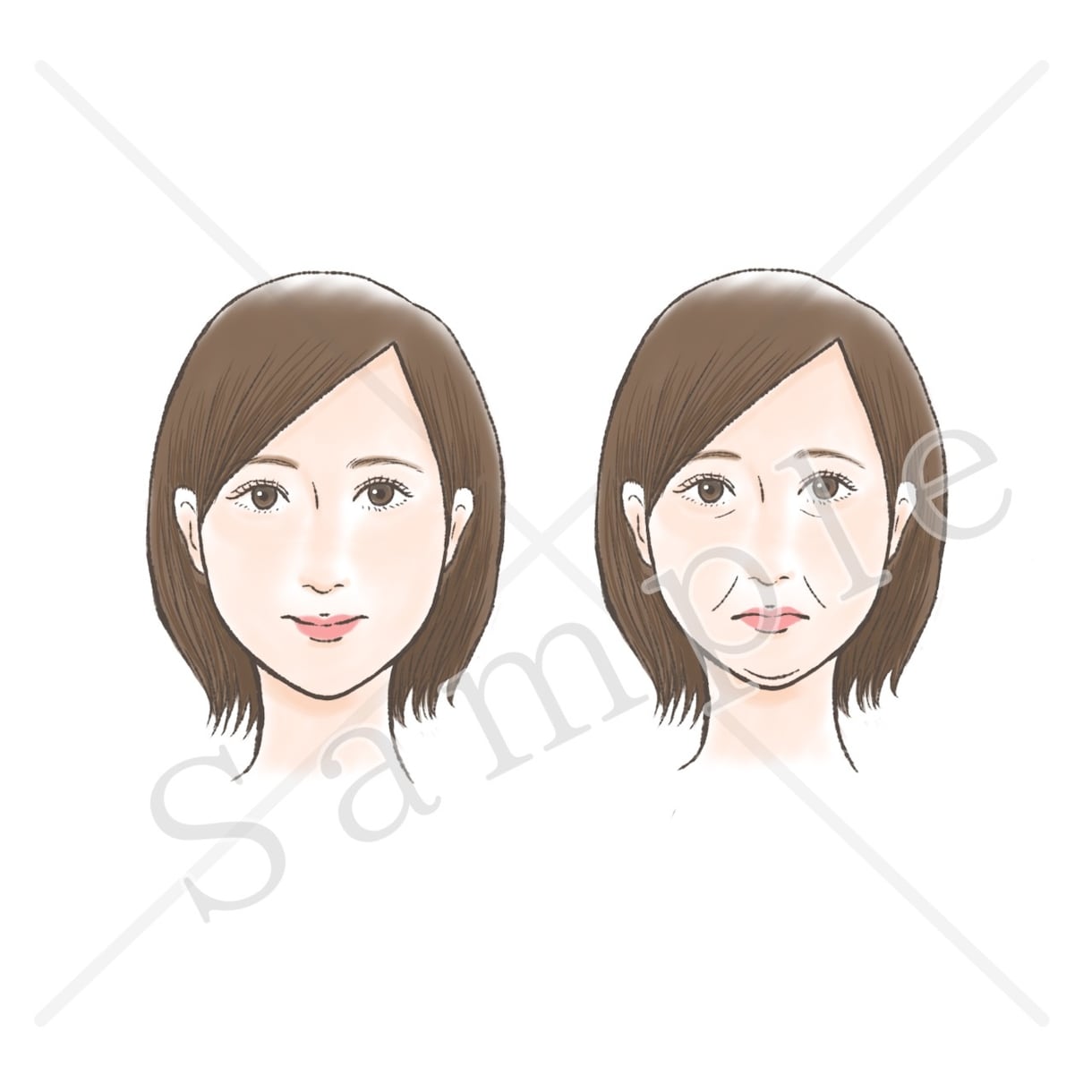 チラシ等広告用に◎優しいタッチのイラスト描きます 商用◎美容サロンからの依頼多数♪稼働状況により即対応可能 イメージ6