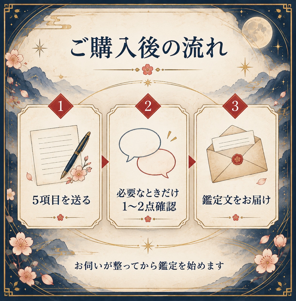タロットと数秘術で今の恋と今後を丁寧に鑑定します 今の状況を整理し、これから選べる行動をお伝えします イメージ3