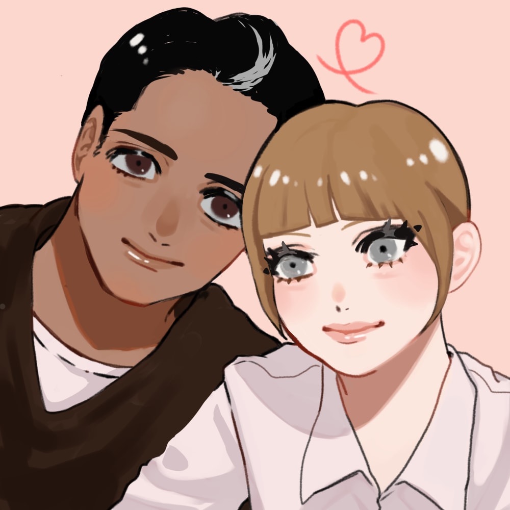SNSで映える♡ゆるおしゃれアイコン描きます 商用・似顔絵可！思わず目を引く、ゆるおしゃれアイコン作成 イメージ6