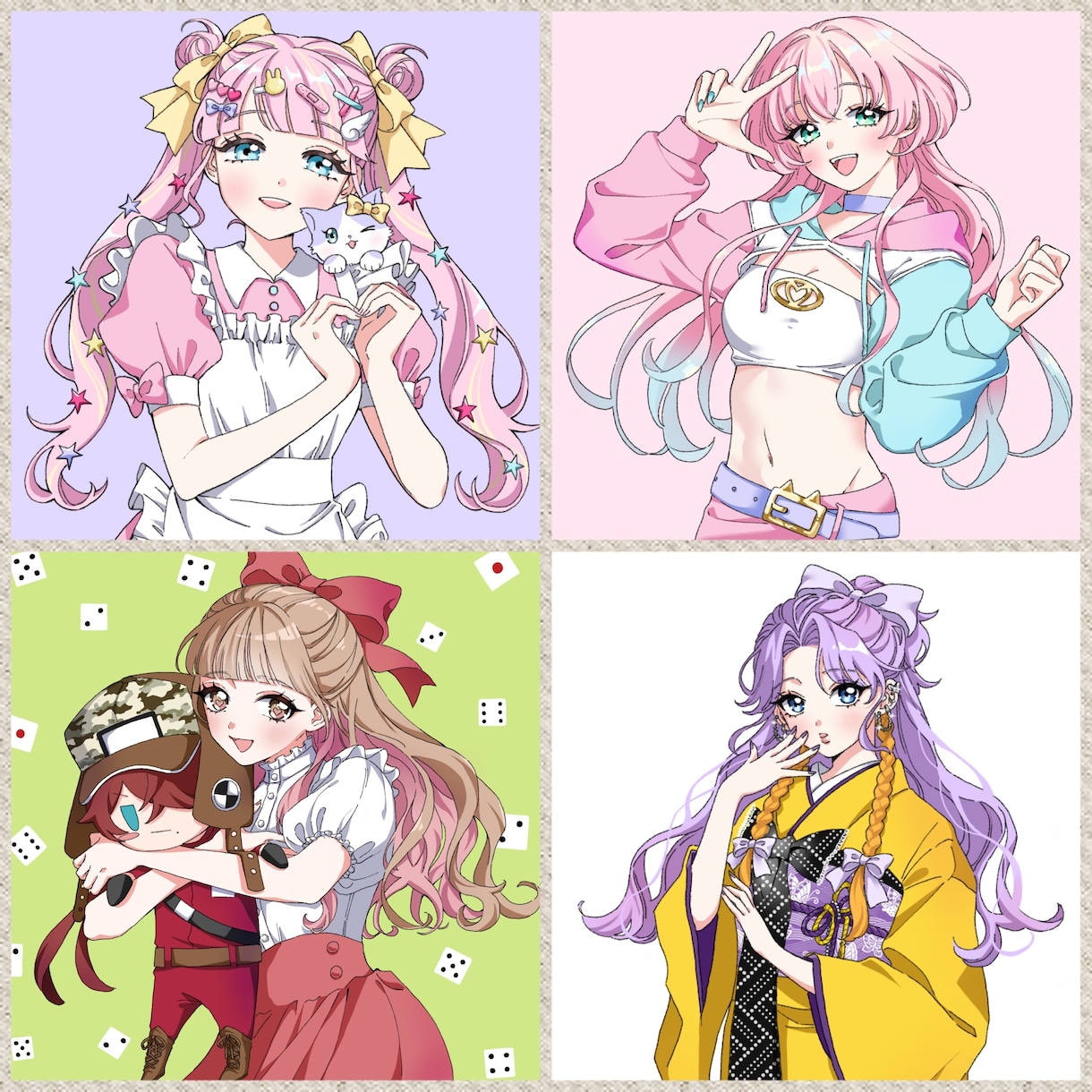 アニメチックなイラストを描きます ◆アイコン向けイラスト／メンバーシップスタンプ対応可！◆ イメージ8