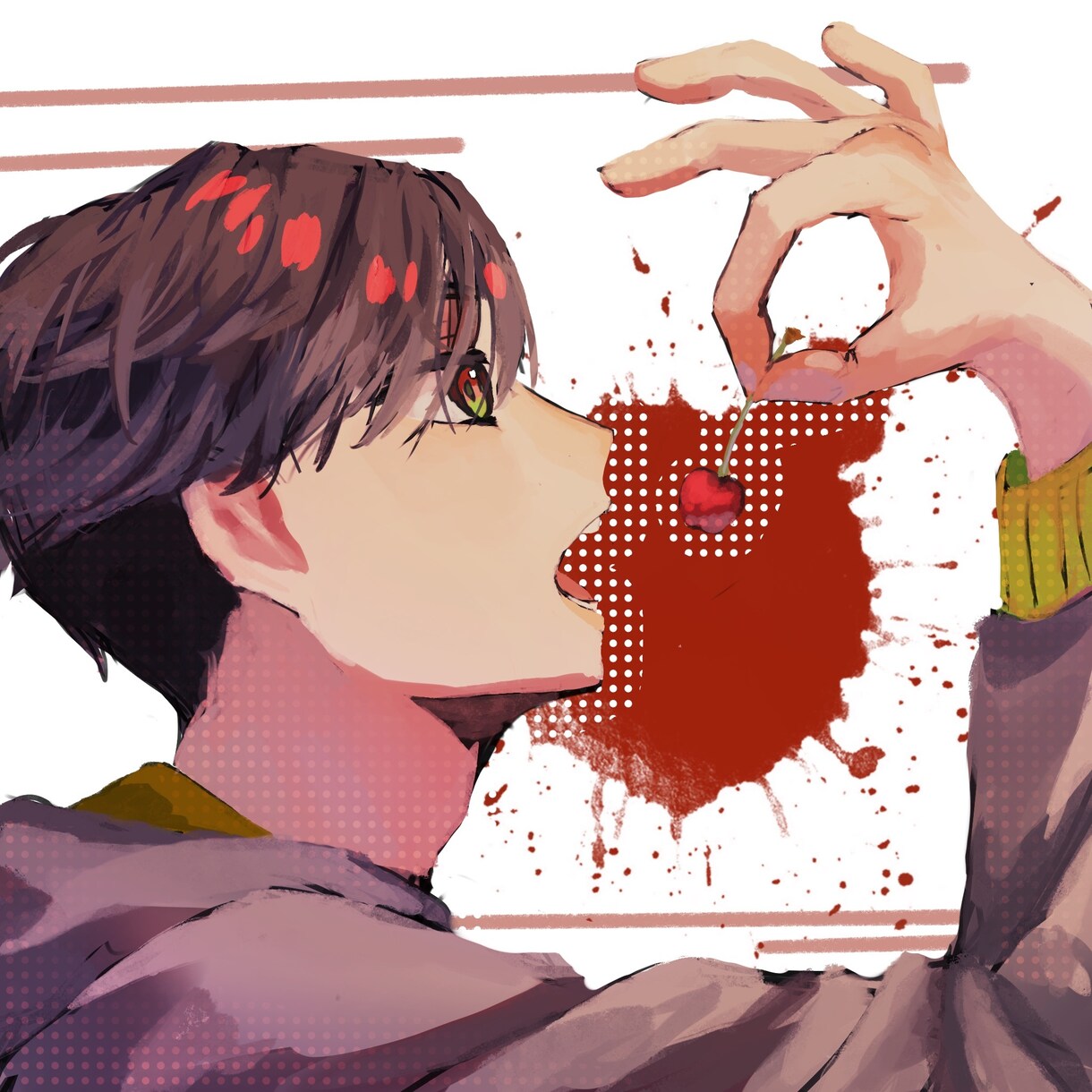 かわいいからかっこいい雰囲気を厚塗りでお描きします 基本的に追加料金なしでお届けできます。 イメージ4