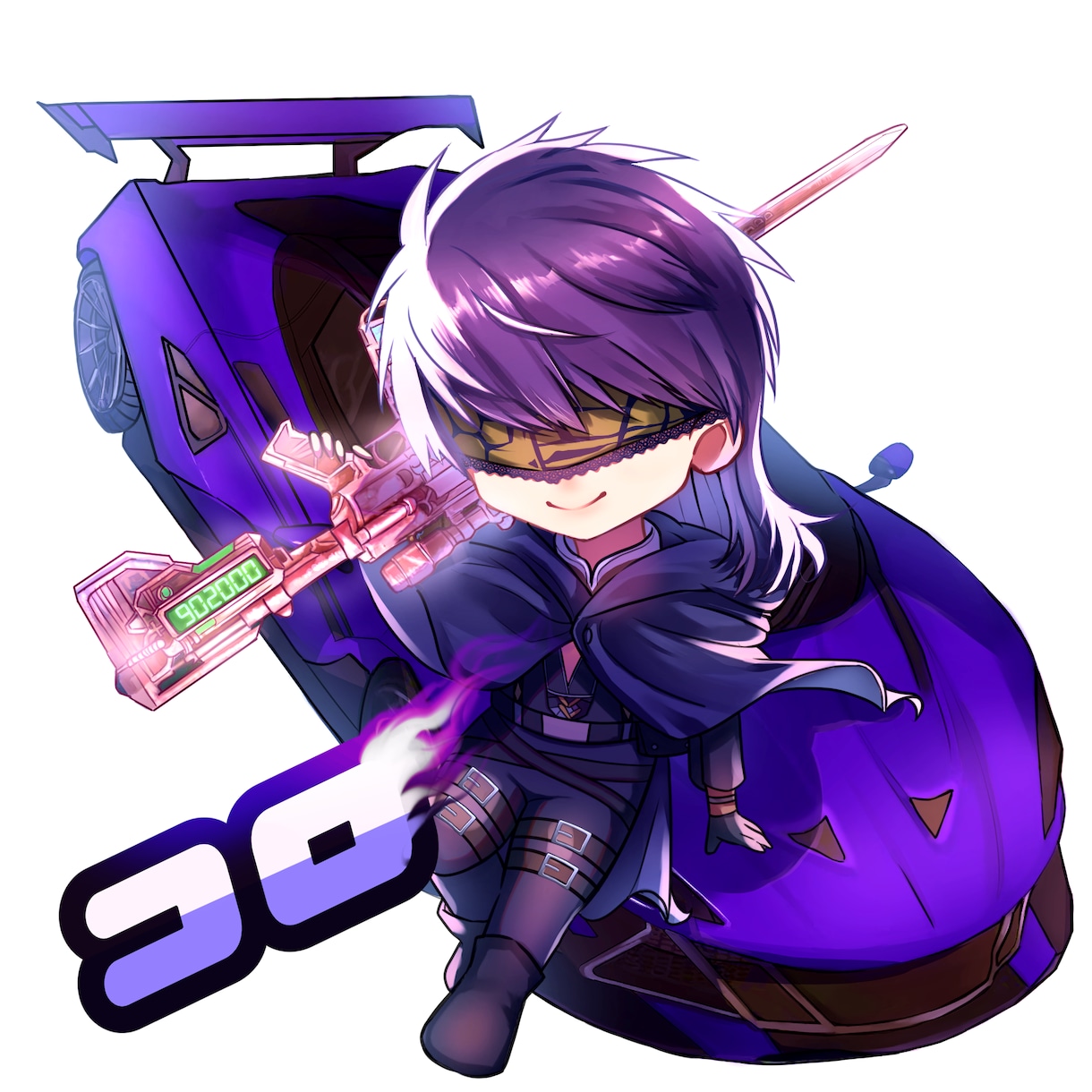 ちびキャラ・ミニキャラ・デフォルメキャラ描きます SNS・荒野行動・YouTubeのアイコンにピッタリです！ イメージ2
