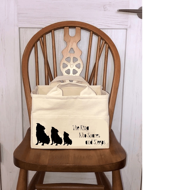ペットの写真からバッグ、収納用帆布BOXを作ります ペットのイラストを帆布にプリントした世界で一つのアイテムを♪ イメージ3