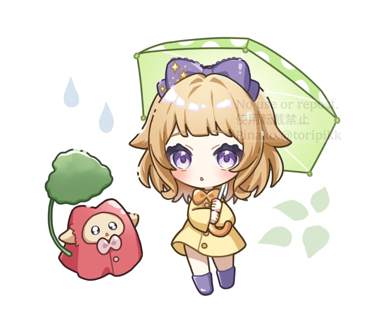 グッズ・スタンプに◎ SDイラストお描きします 可愛いミニキャラをご提供! Vtuber/配信活動者さん等 イメージ5