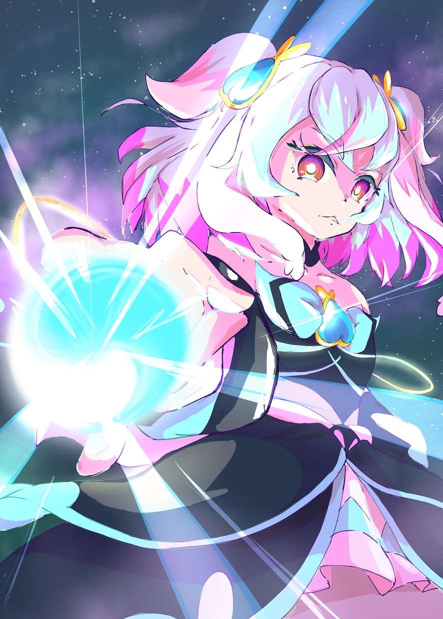 色鮮やかで可愛らしいキャラクターイラスト描きます 【最短３日】配信活動・フラスタ・広告等に イメージ8