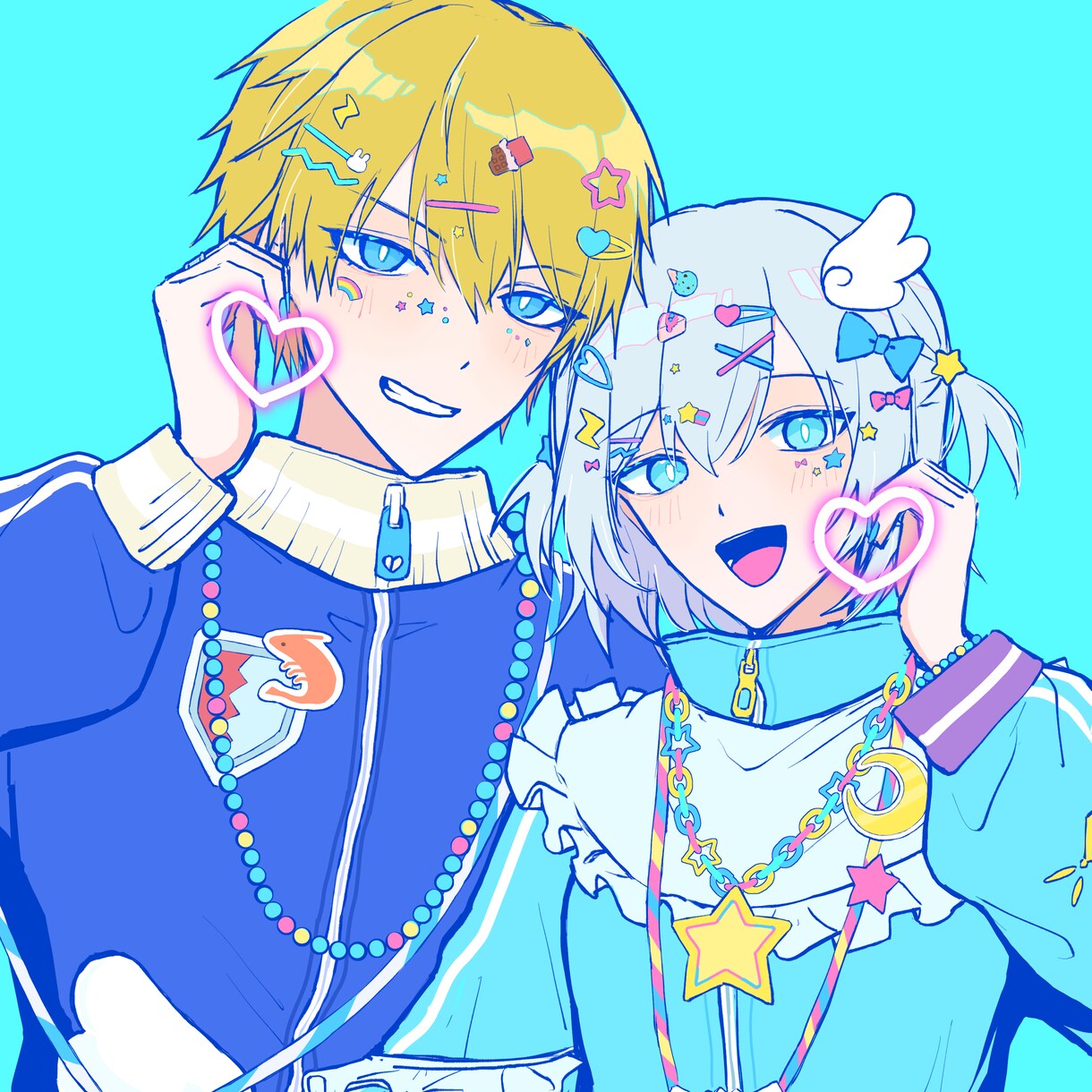 ポップでキュートなイラストお描きします 商用利用OK！ゆるいイラストやロゴ作成もできます！ イメージ1